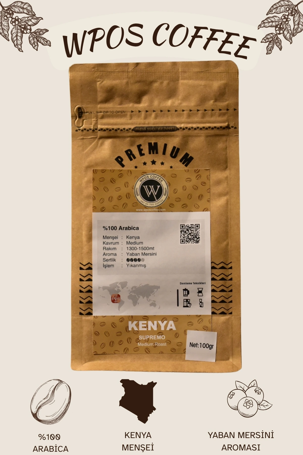 WPOS Coffee – Kenya Supremo